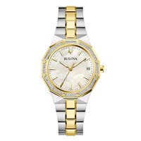 Watch Bulova Woman Octagon Lady Diamonds in Steel 98R299 - 98R299